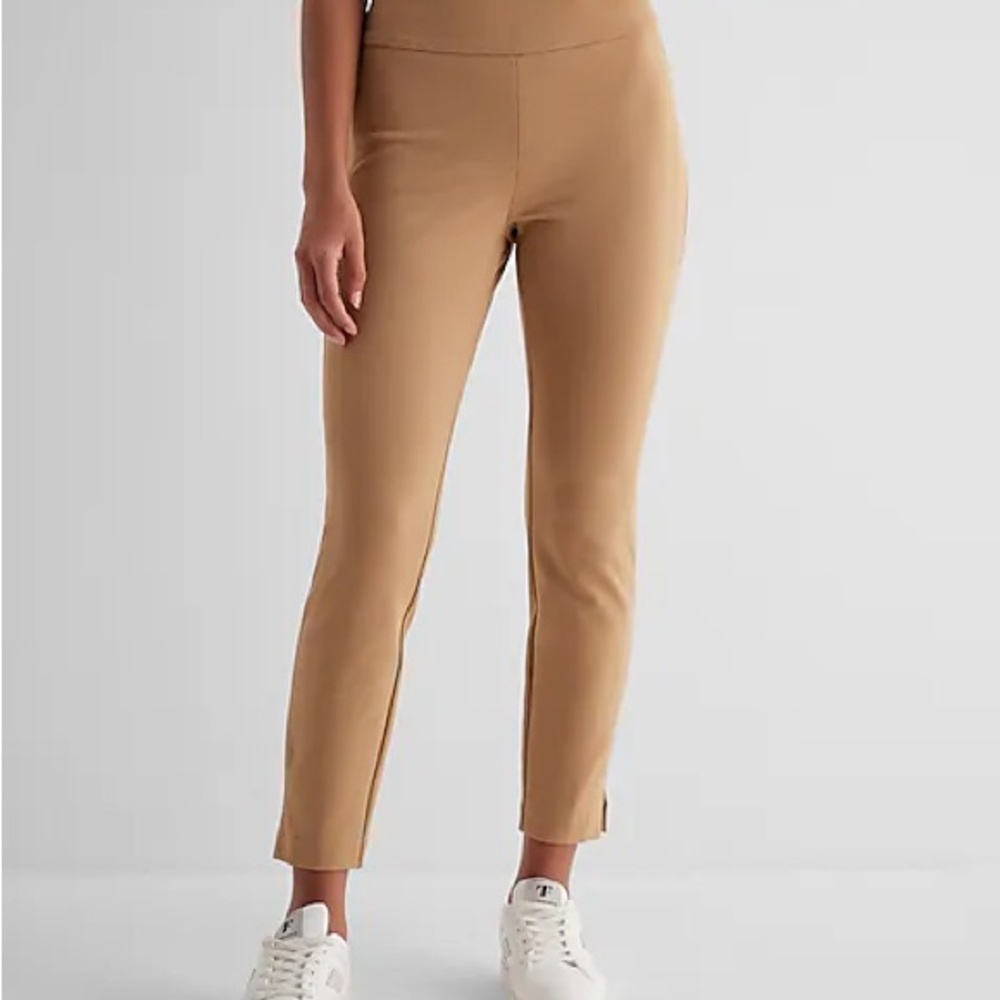 Express | Columnist High Waisted Knit Ankle Pant